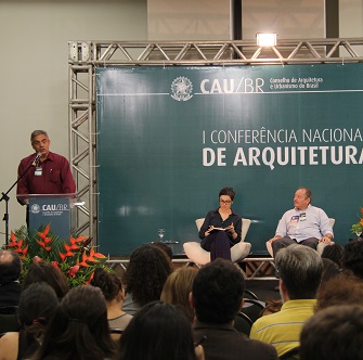 Conferência Nacional de Arquitetura - debate ética e cidadania