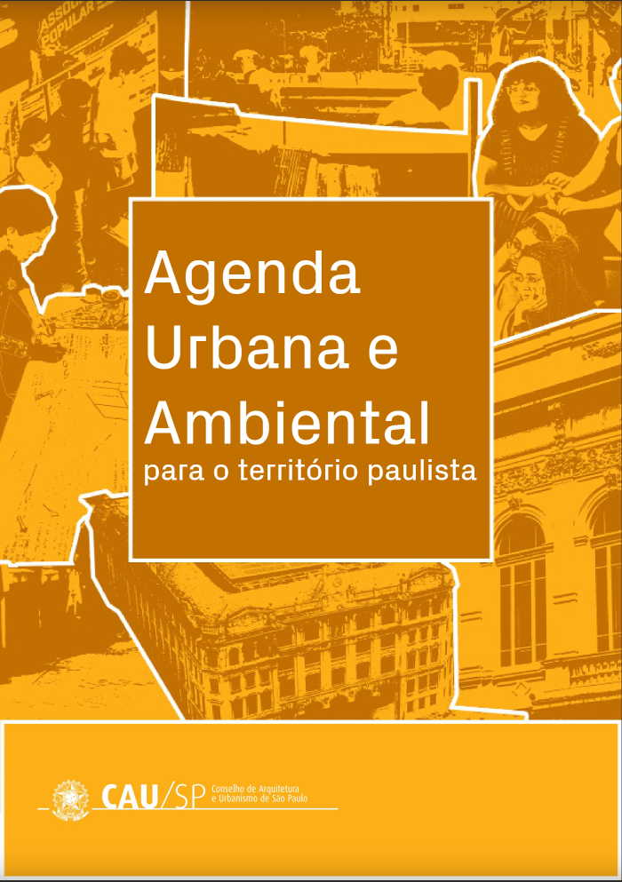 Capa da Agenda Urbana e Ambiental para o território paulista