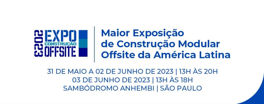 Banner do evento Expo Off-site 2023.